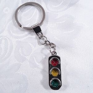NWOT Stop Light Key Chain